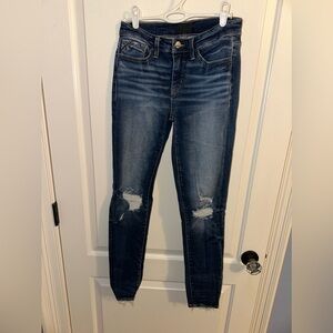 Buckle Black Denim Jeans Size: 26 x 30